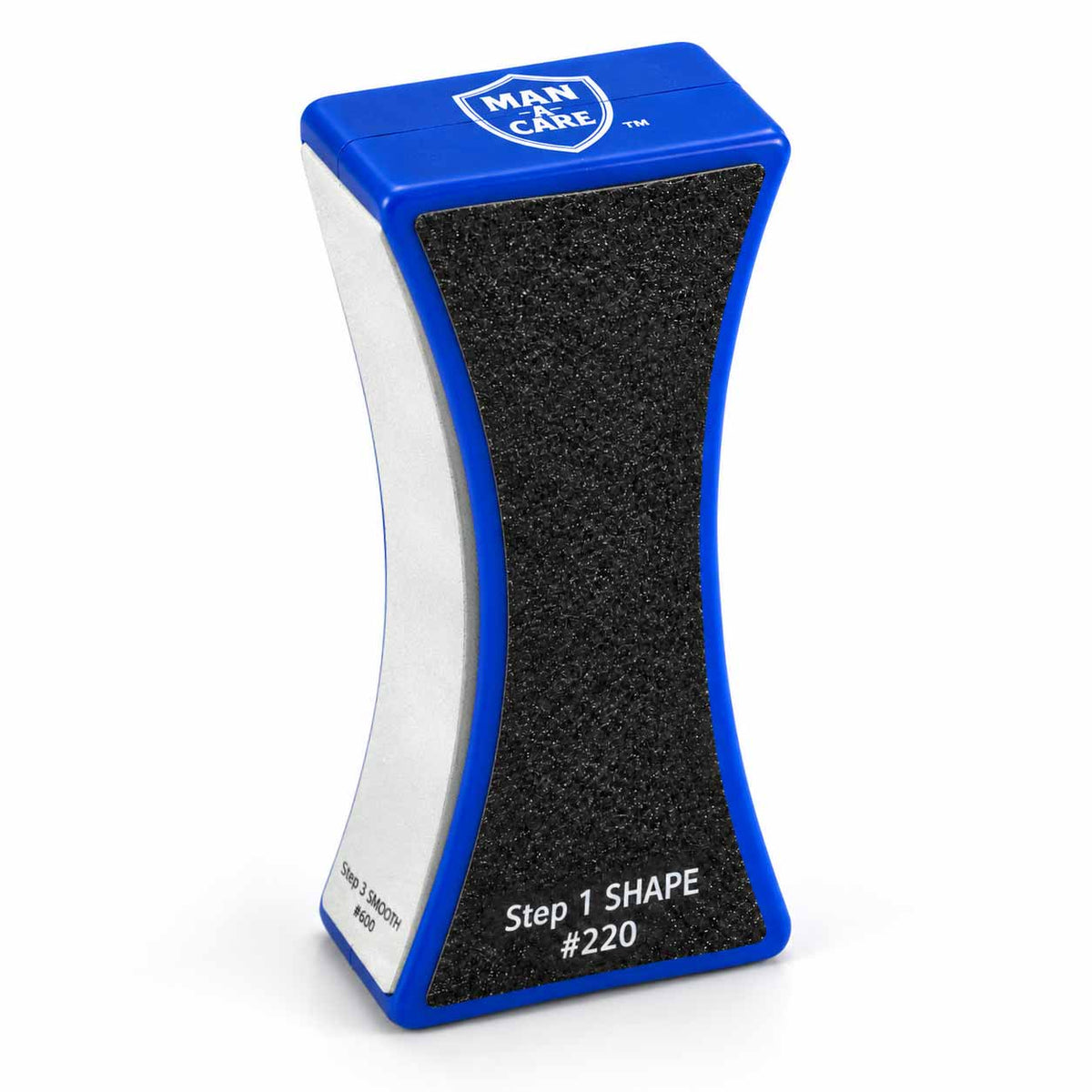 ARC reusable four-step men’s nail buffer front view