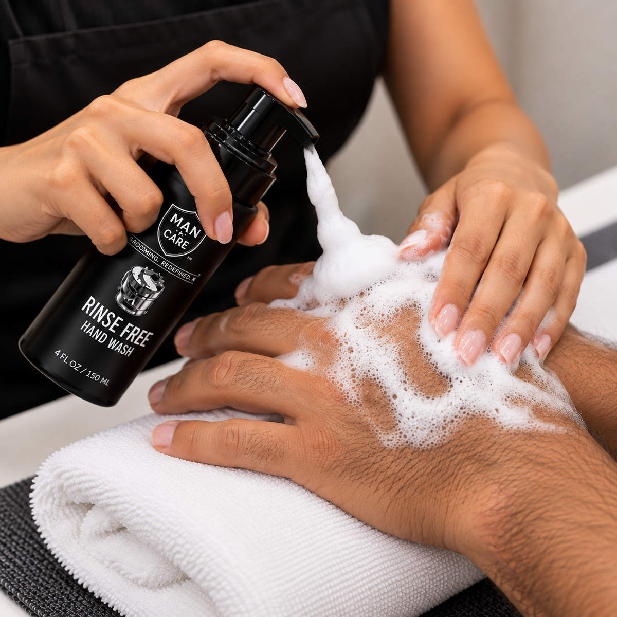 Rinse-Free Foaming Hand Wash - 4 oz