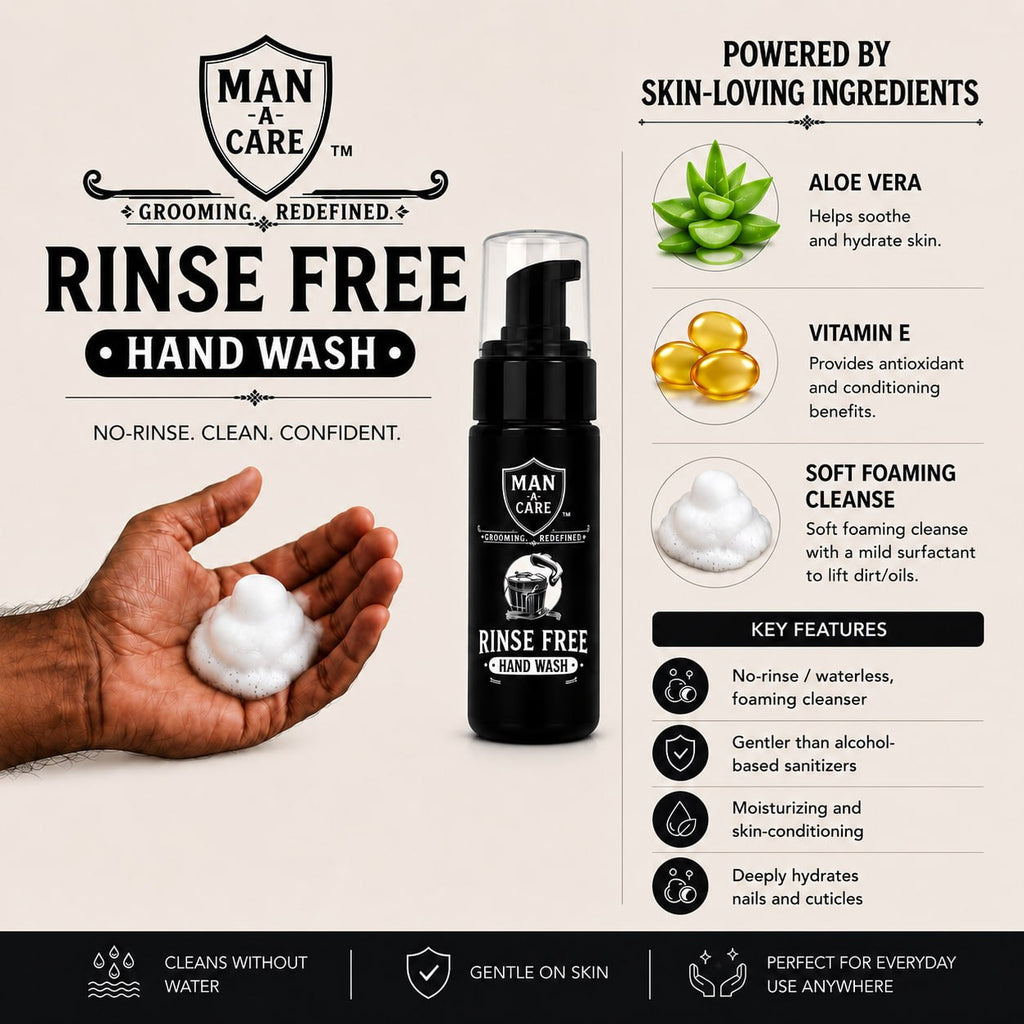 Rinse Free Hand Wash ingredients and key features