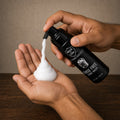 Manacare Rinse Free Hand Wash dispensing foam